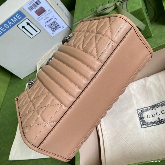 Hyper Peter GG GUCCI Marmont Tote Bag 0723